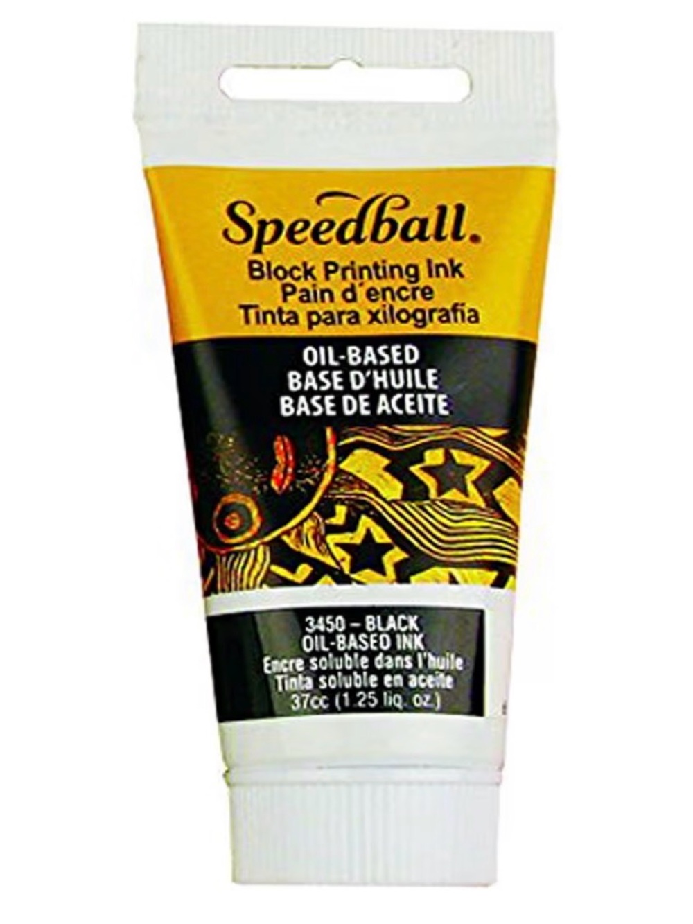 🔥5 FOR $25🔥 Speedball Black Oil-Based Block Printing Ink - 1.25 oz